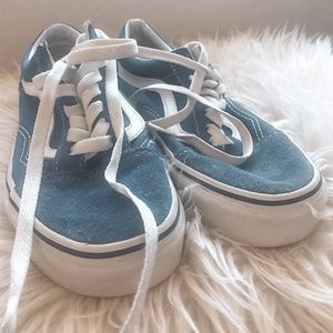Vans - Navy Old-Skool Shoes
